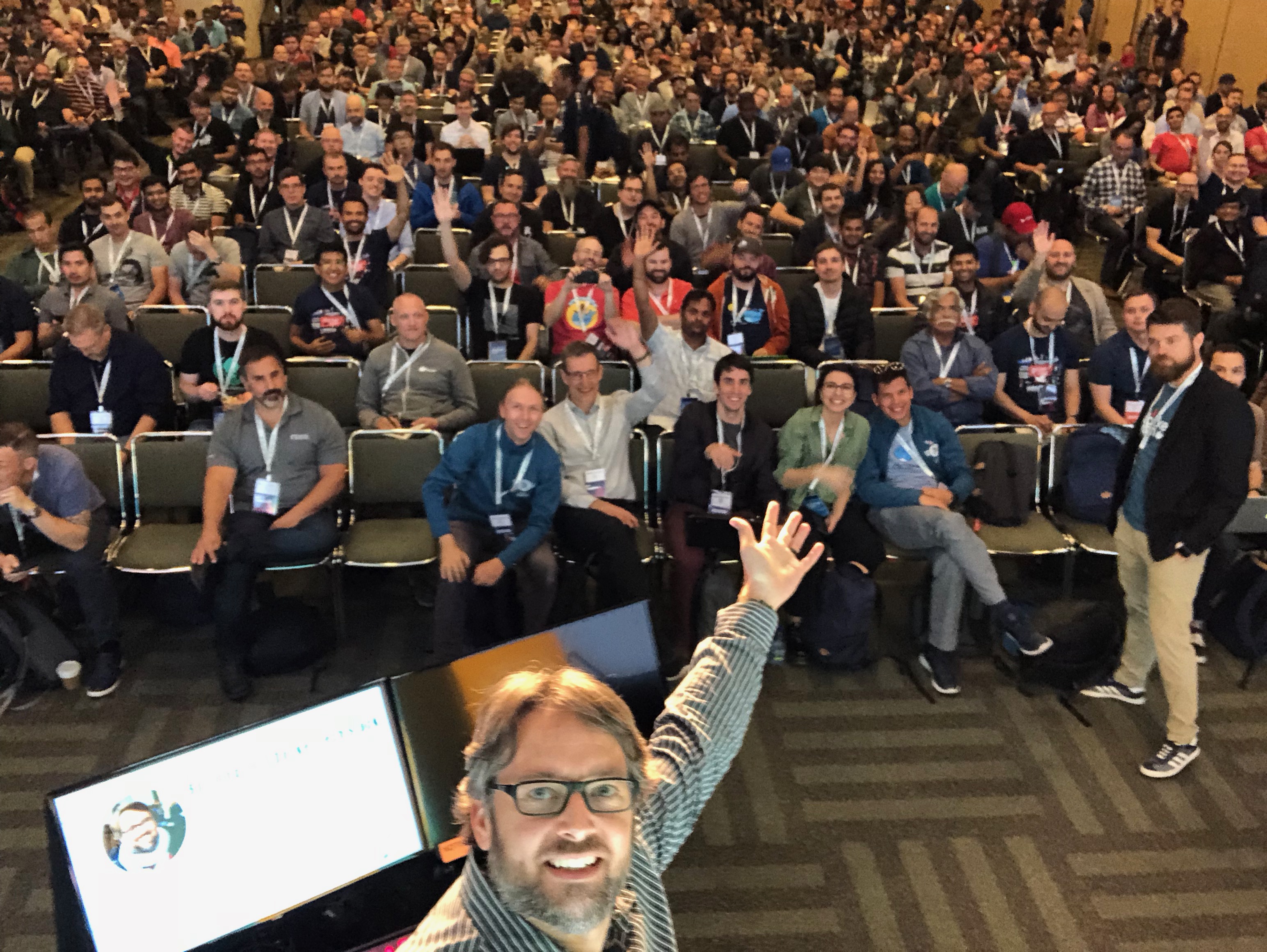 Bret Fisher Teaching a Docker Workshop at StrangeLoop 2016!